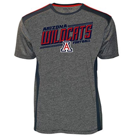 Arizona Wildcats Football Block Poly Tee NWT M. - Picture 1 of 3